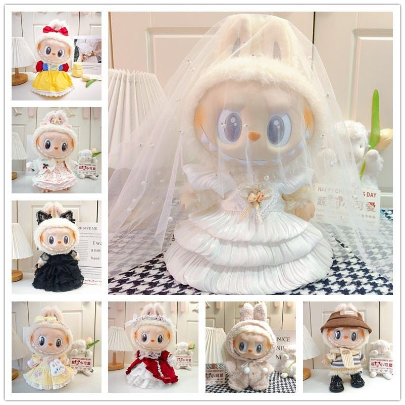 【many options】38cm labubu outfit