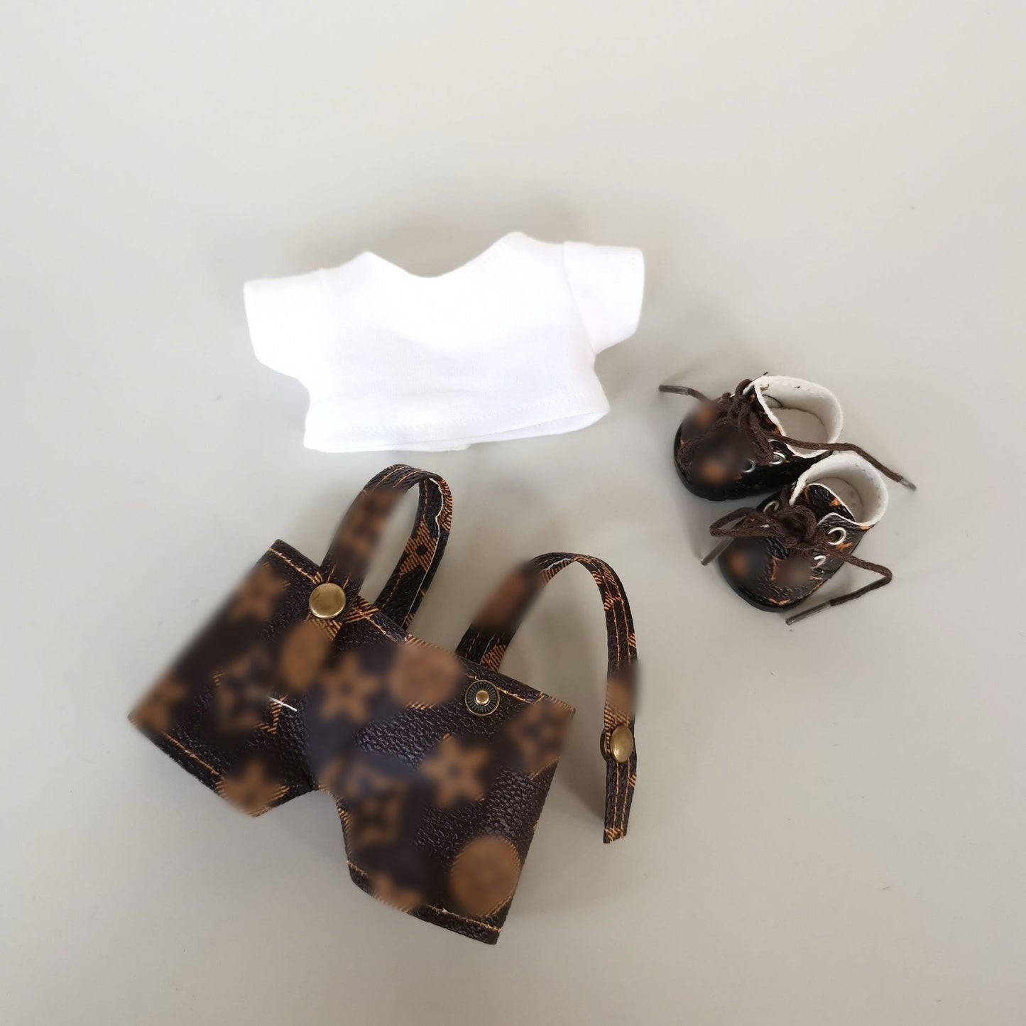 vl brown outfit set