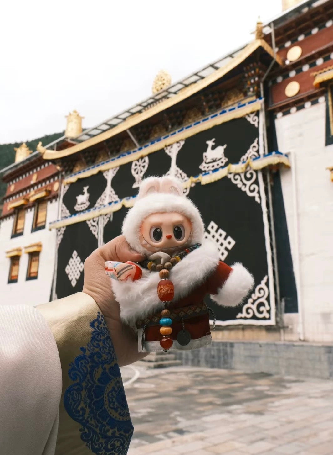 Traditional Tibetan outfit