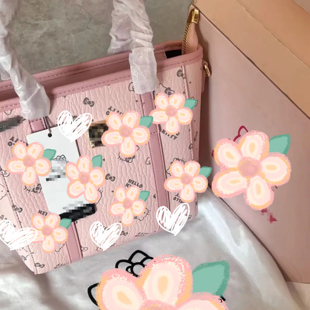 saro hk pink shopping bag