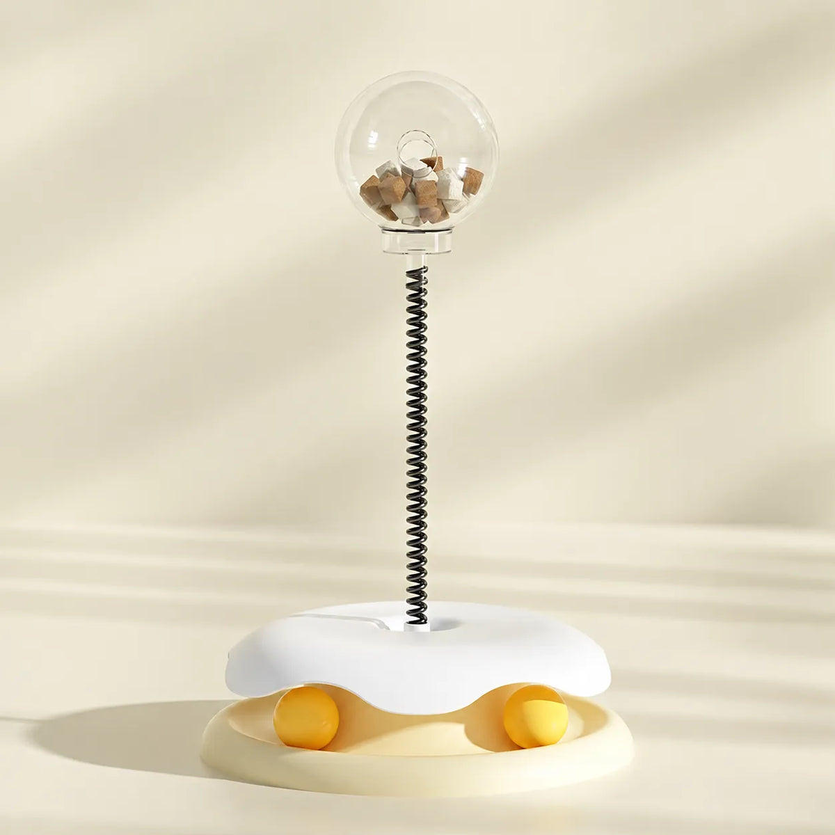 Cat toy tumbler for food leakage, puzzle to amuse the cat, self-pleasure to relieve boredom, kitten feather amusing cat stick, pet food leakage
