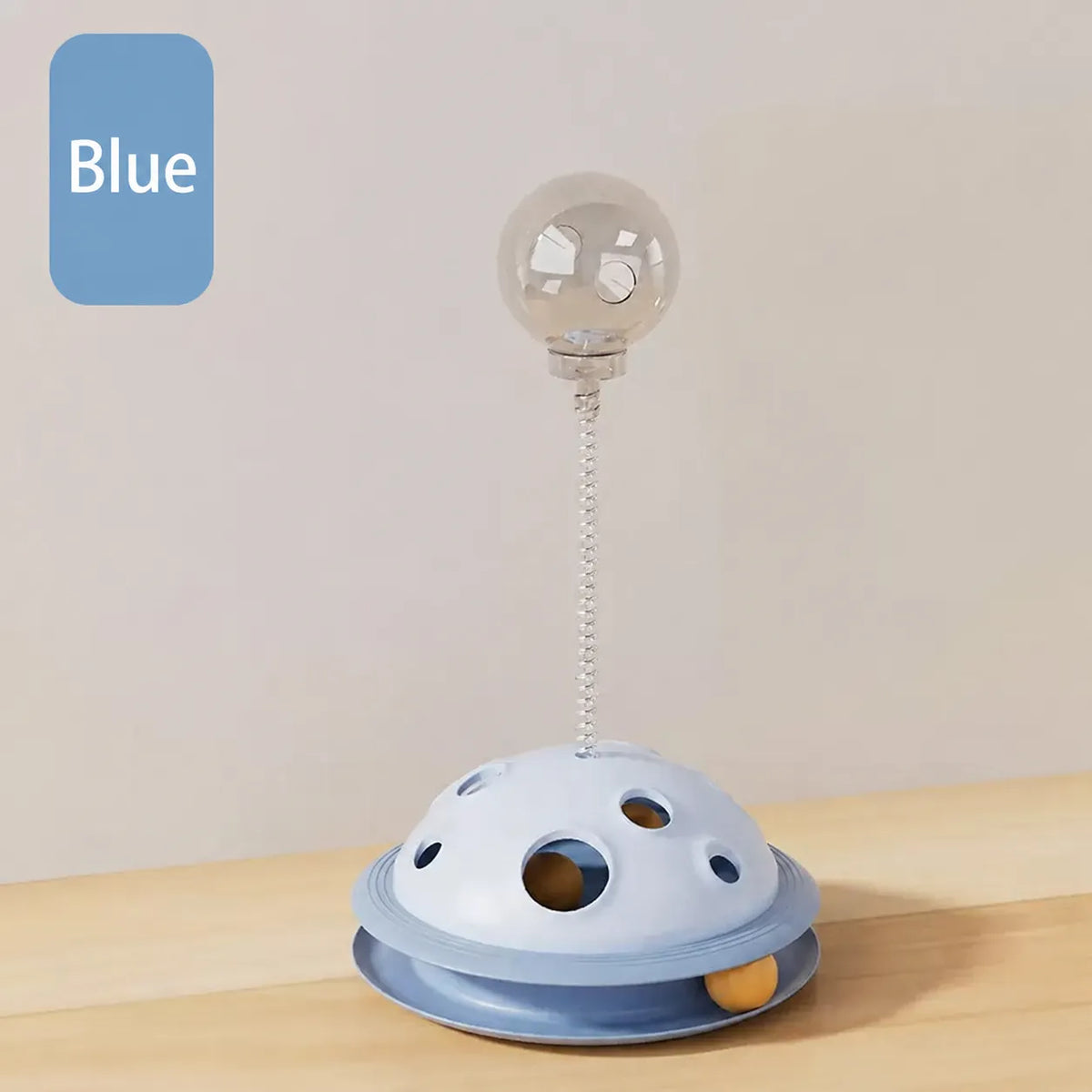 Cat toy tumbler for food leakage, puzzle to amuse the cat, self-pleasure to relieve boredom, kitten feather amusing cat stick, pet food leakage