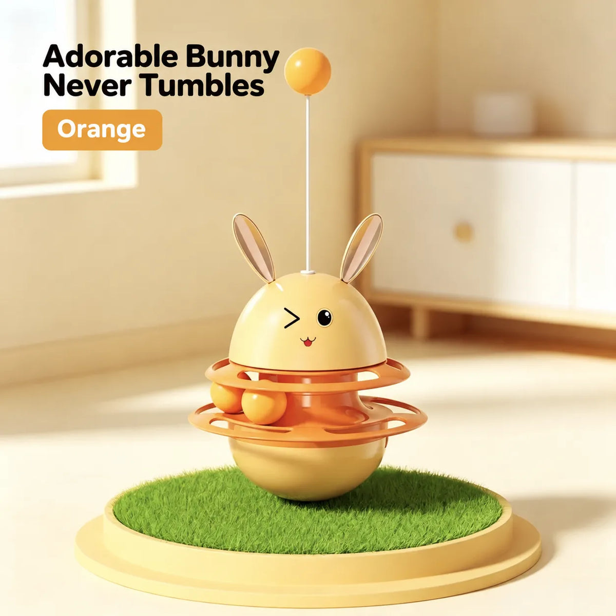 Cat toy tumbler for food leakage, puzzle to amuse the cat, self-pleasure to relieve boredom, kitten feather amusing cat stick, pet food leakage