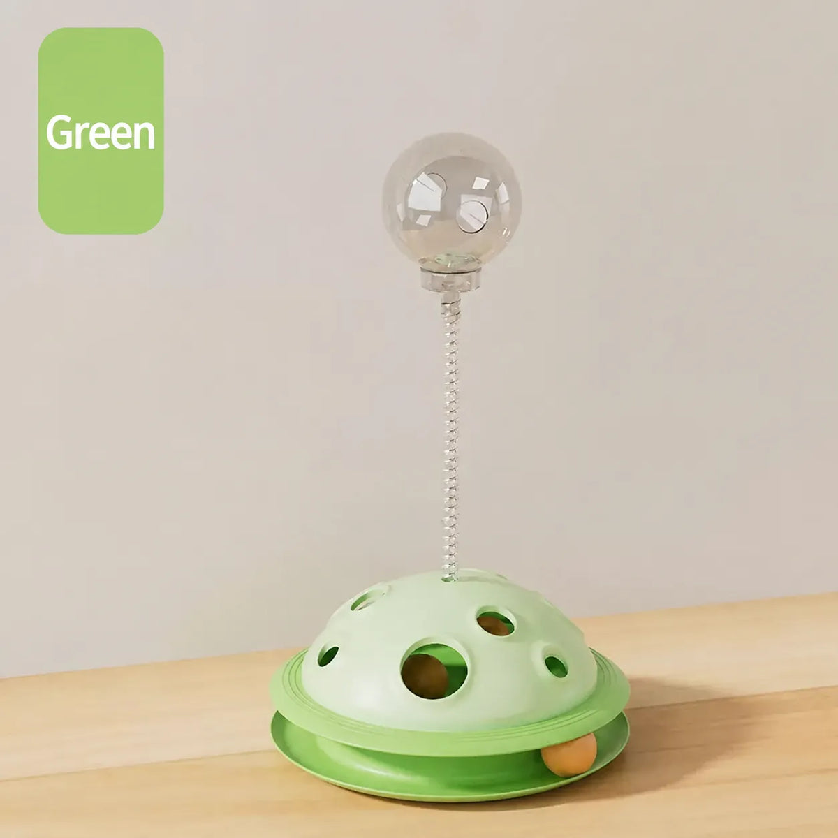 Cat toy tumbler for food leakage, puzzle to amuse the cat, self-pleasure to relieve boredom, kitten feather amusing cat stick, pet food leakage