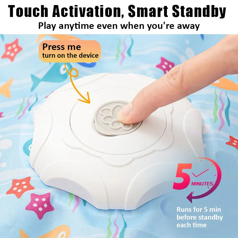 Hide and Seek Cat Toys – Rechargeable Interactive Feathers