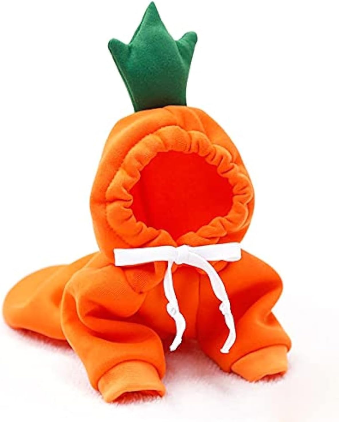Warm Fleece Lined Dog Hoodie Winter Cute Coat Frog Costume XS