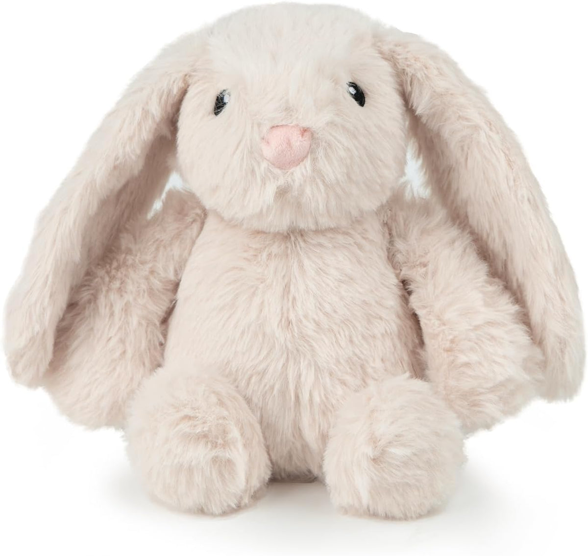 Best Pet Supplies Bunny Buddy Squeaky Plush Dog Toy - Beige, Small