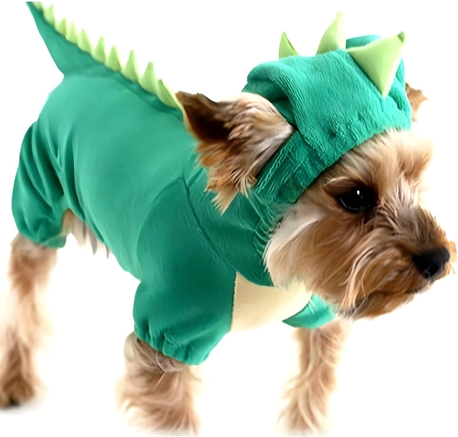 NACOCO Dog Dinosaur Design Pink Pet Clothes for Medium and Large Dogs (Green, M)