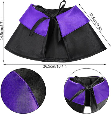 Halloween Pet Costume Cat Wizard Costume Funny Wizard Cat Clothes Cloak and Hat for Small Dogs Outfits