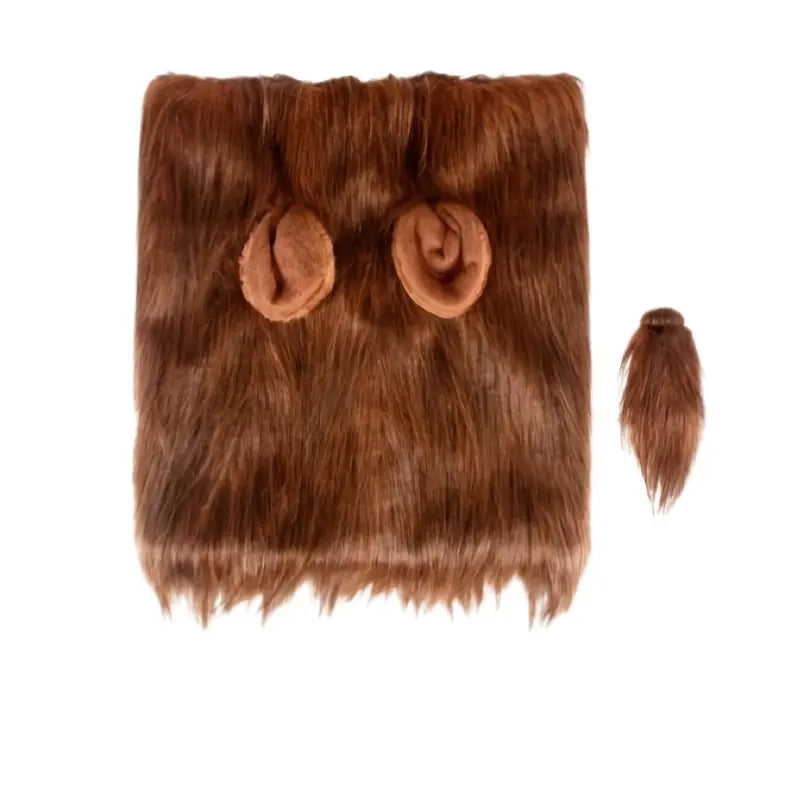 Lion Mane Dog Costume, Lion Mane Wig for Medium to Large Dogs, Halloween for Big Dogs, Fun Pet Dress-Up Gear