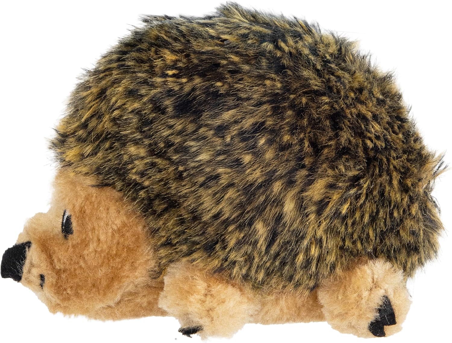 Outward Hound Hedgehogz Plush Dog Toy, Squeaks, Small, 6" x 4.5"