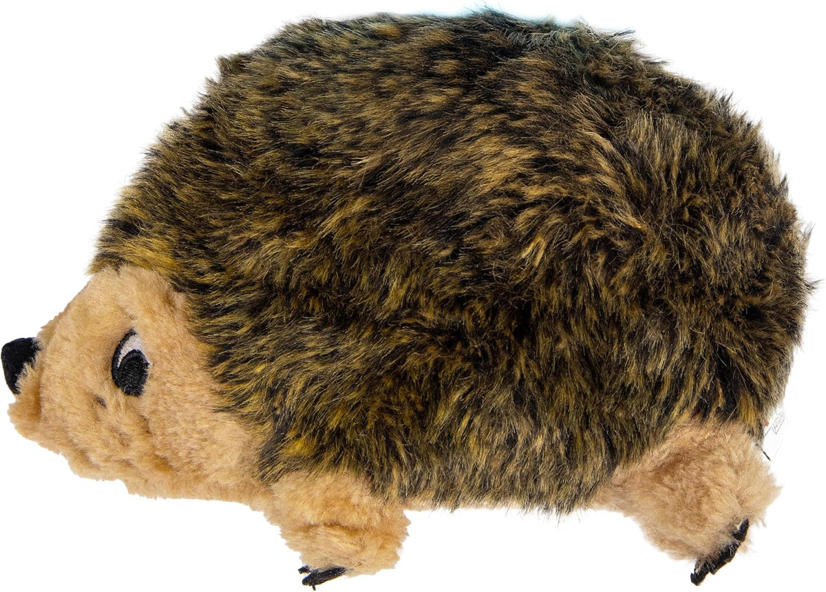 Outward Hound Hedgehogz Plush Dog Toy, Squeaks, Small, 6" x 4.5"