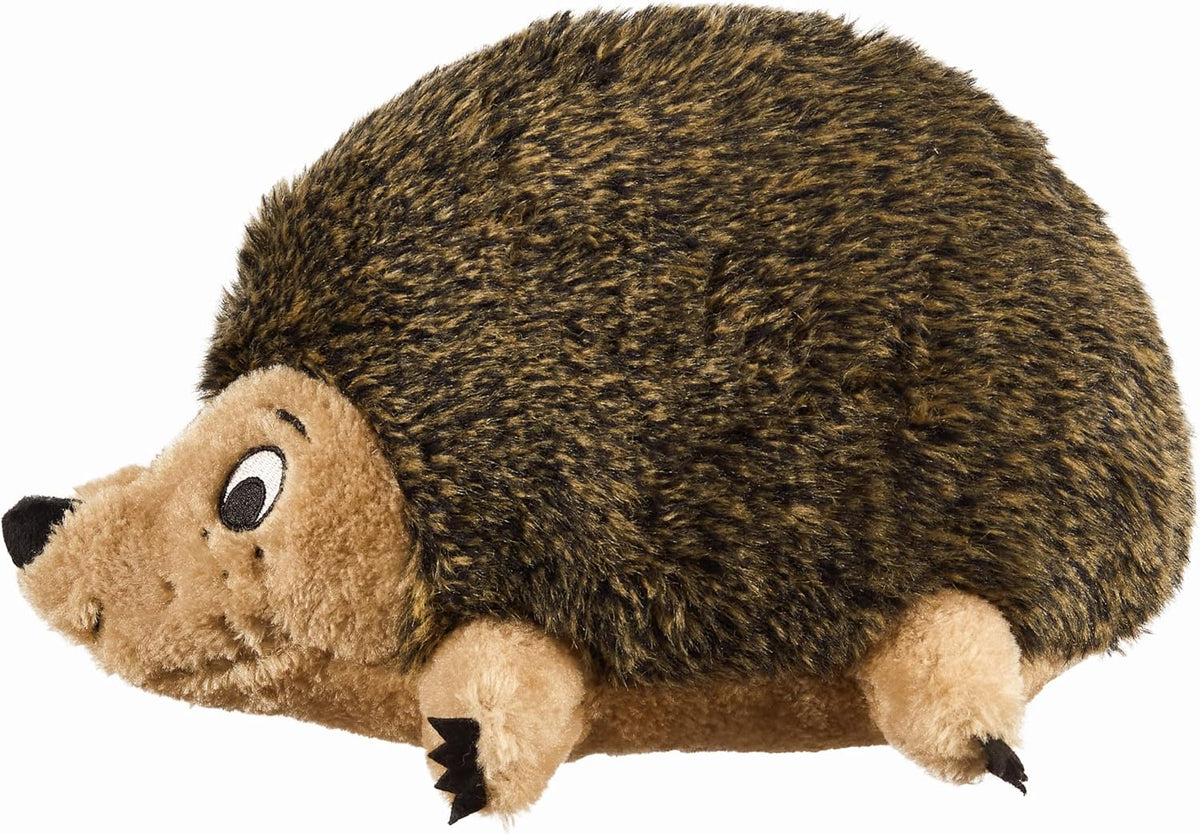 Outward Hound Hedgehogz Plush Dog Toy, Squeaks, Small, 6" x 4.5"