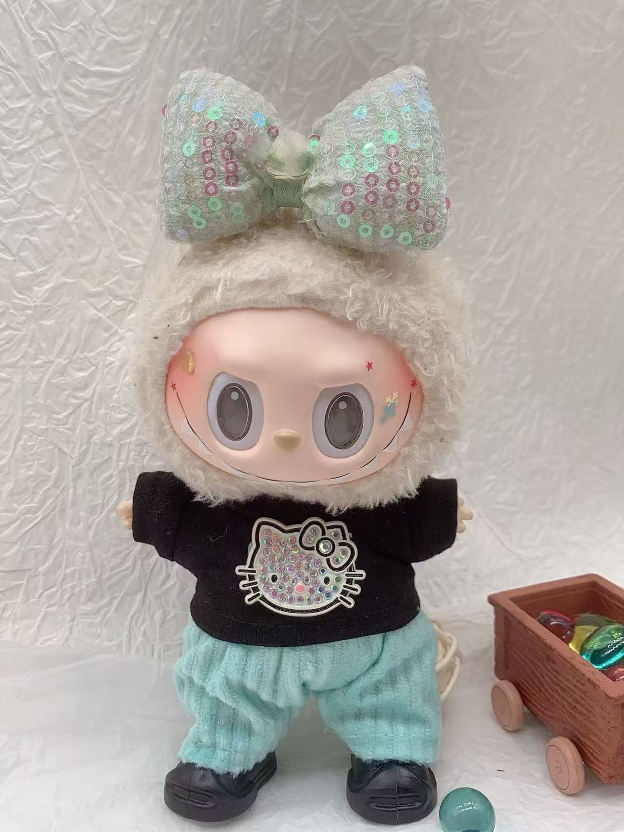 hk mint pants outfit set