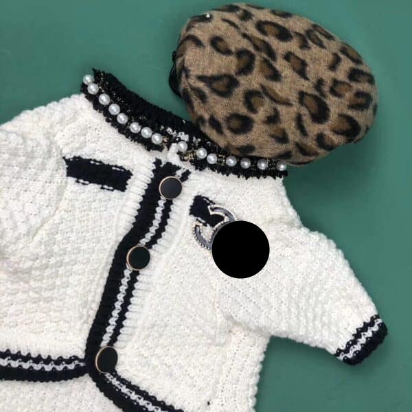 CC Knitted Designer Dog Sweater