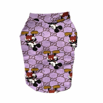 GiGi x Mickey Designer Dog T-Shirt