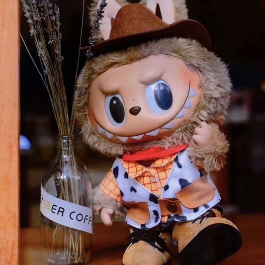 38cm labubu outfit woody