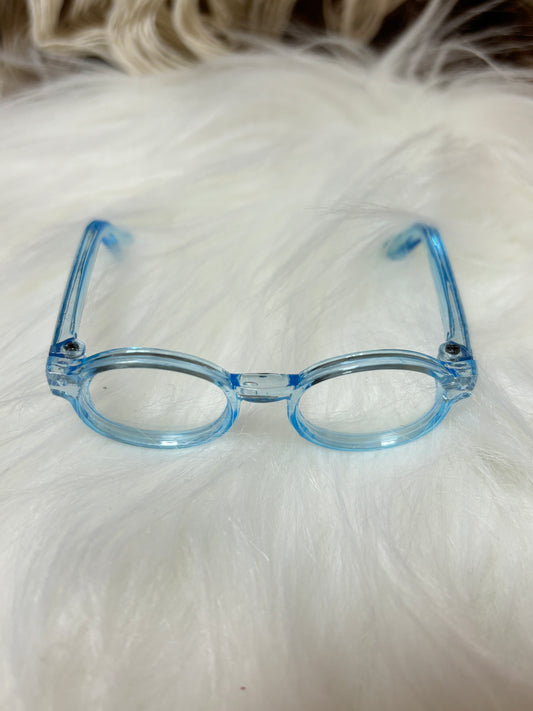 Blue glasses