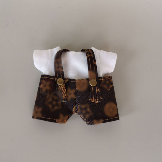 vl brown outfit set