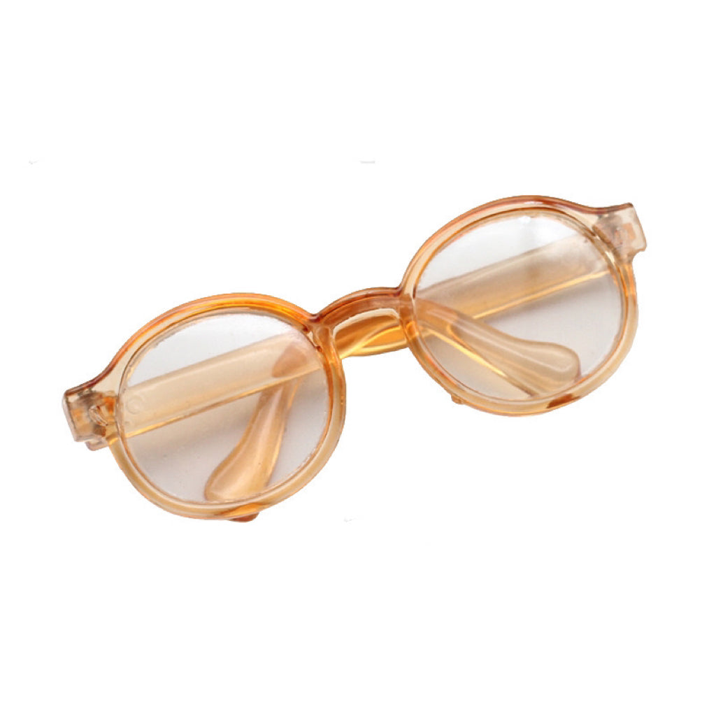 orange glasses