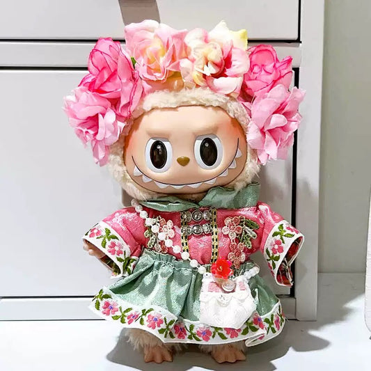 traditional hairpin girl outfit