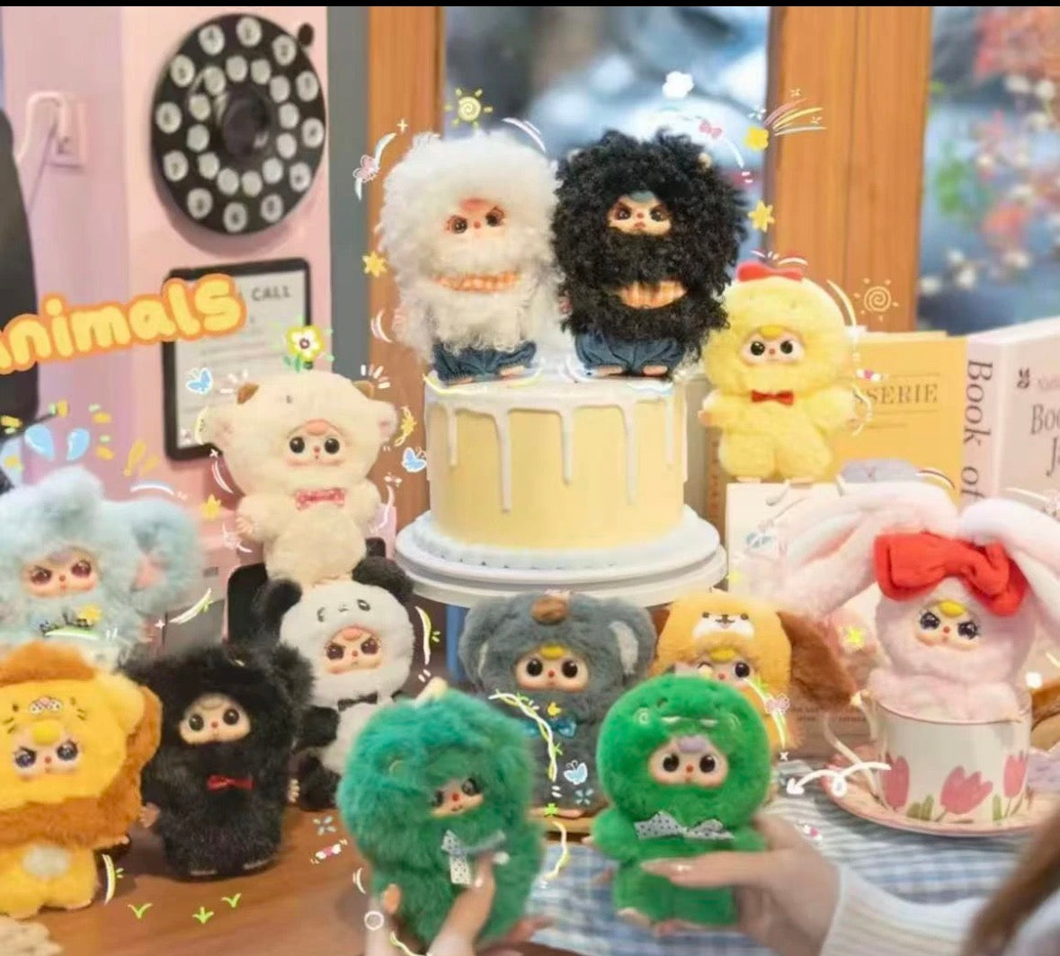 【baby three】mini animal world