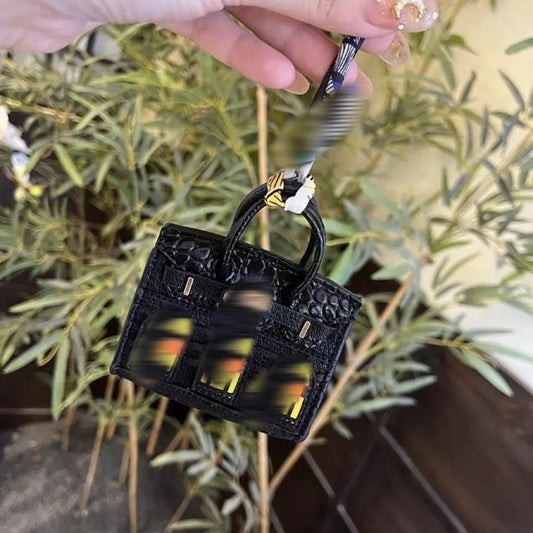 H bag key chain