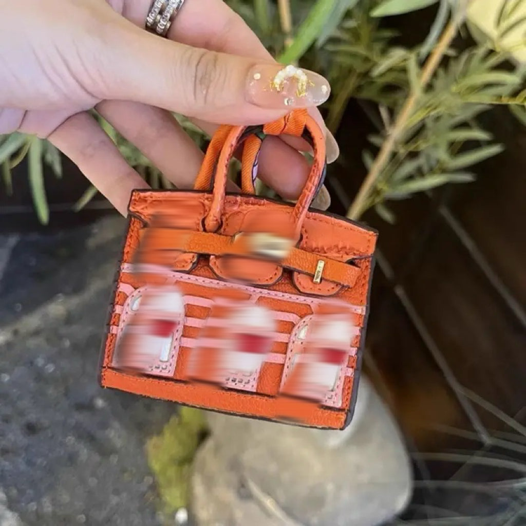 H bag key chain