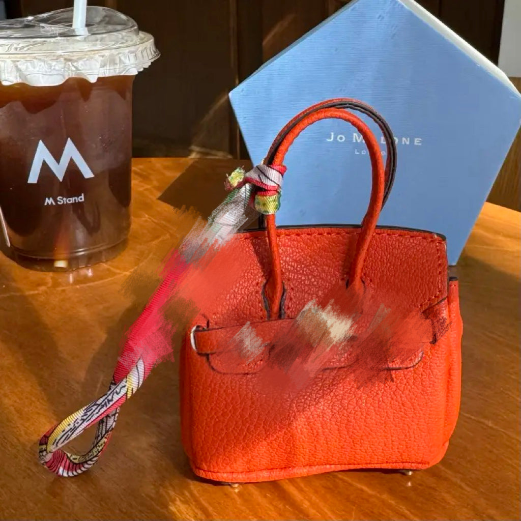 H bag key chain
