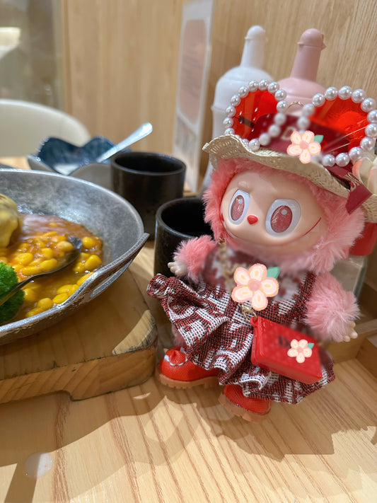 dd straw hat dress outfit