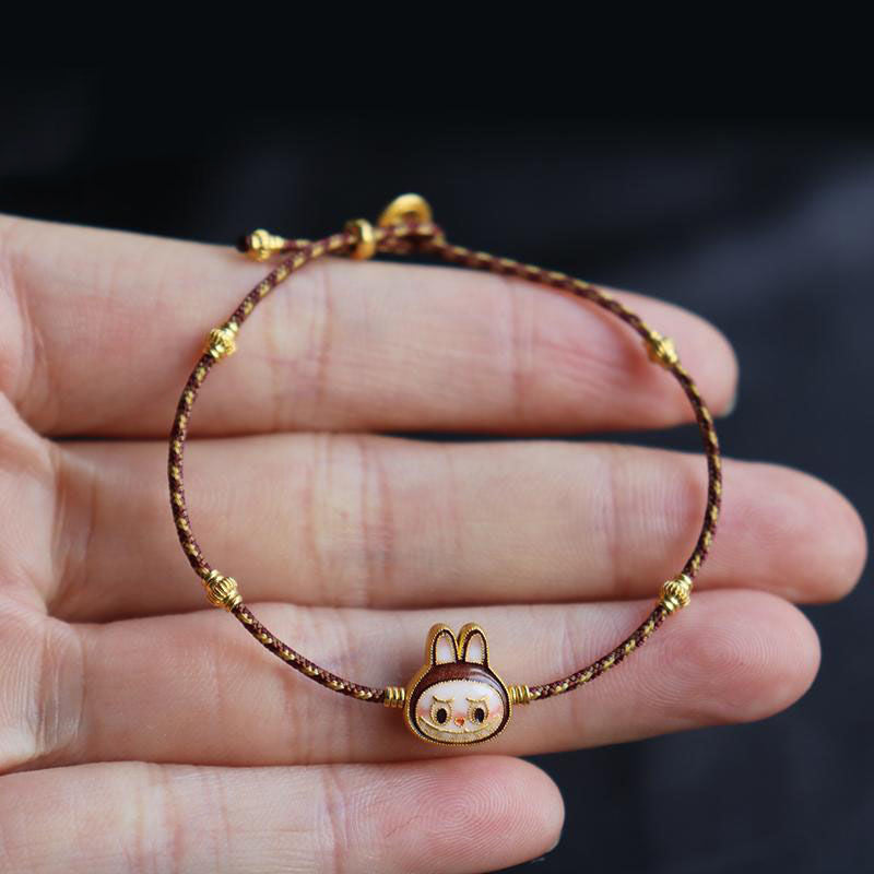 Maillard-Inspired Gold Braided Bracelet