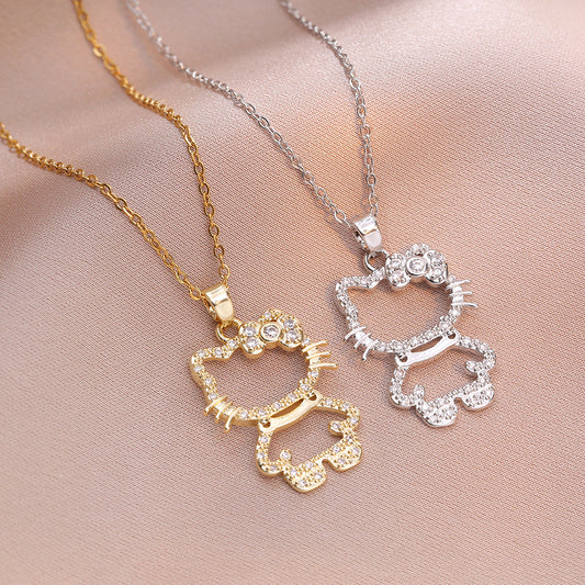 saro hk fashion 2 pieces necklace