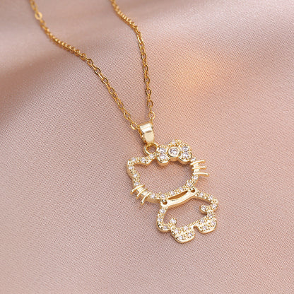 saro hk fashion 2 pieces necklace