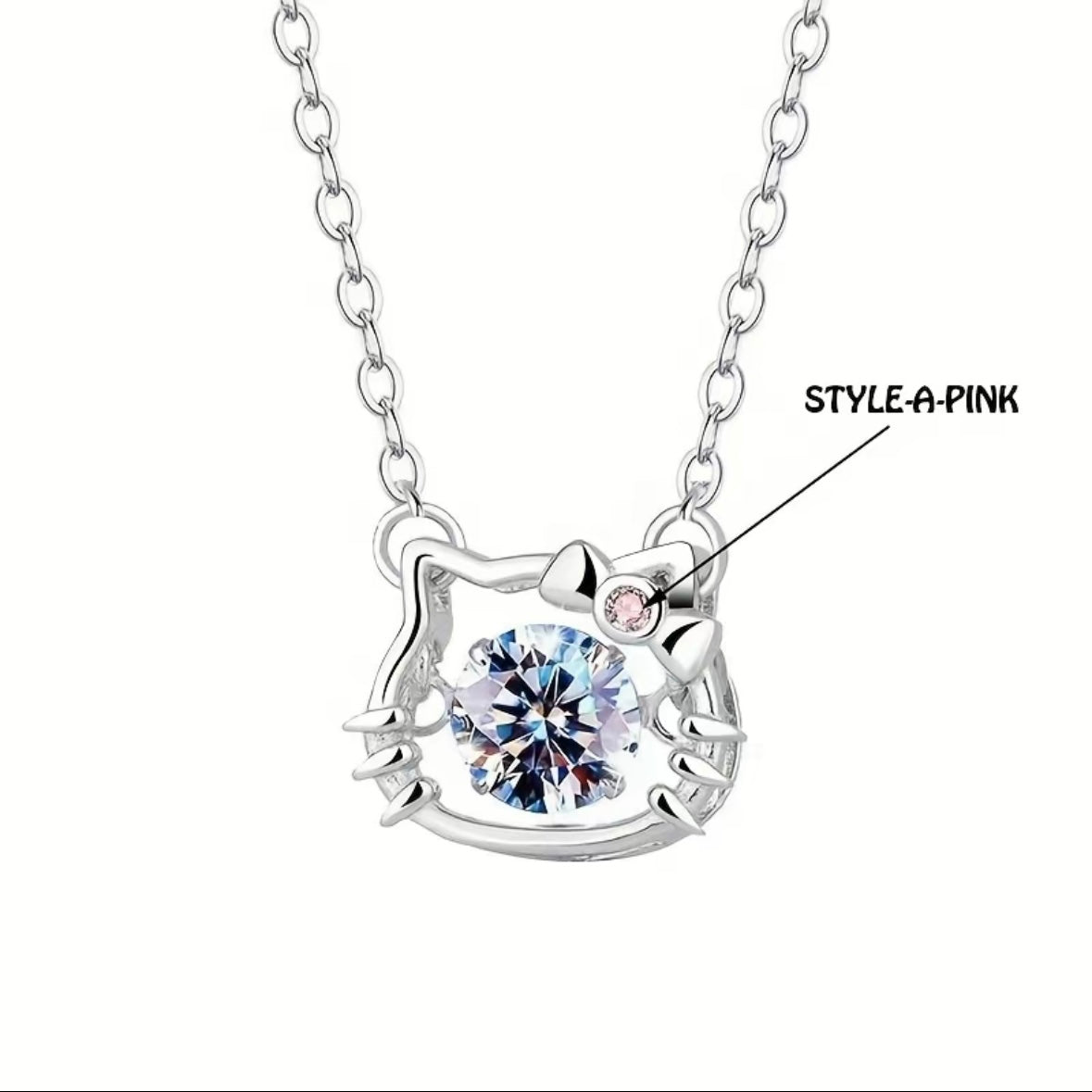 saro hk crystal necklace