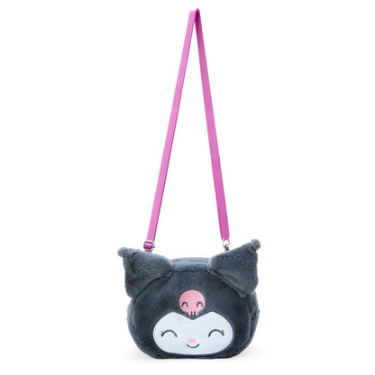 saro smile corssbody plush purse
