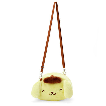 saro smile corssbody plush purse