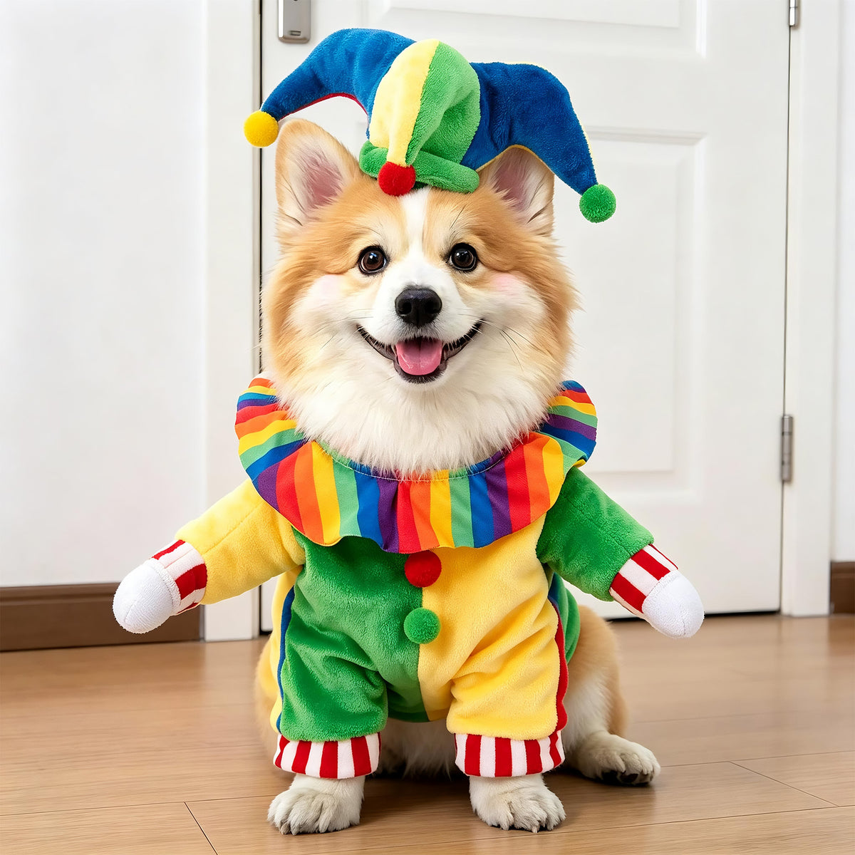 Funny Halloween Pet Costume – Cozy Character Dress-Up Outfit for Dogs & Cats