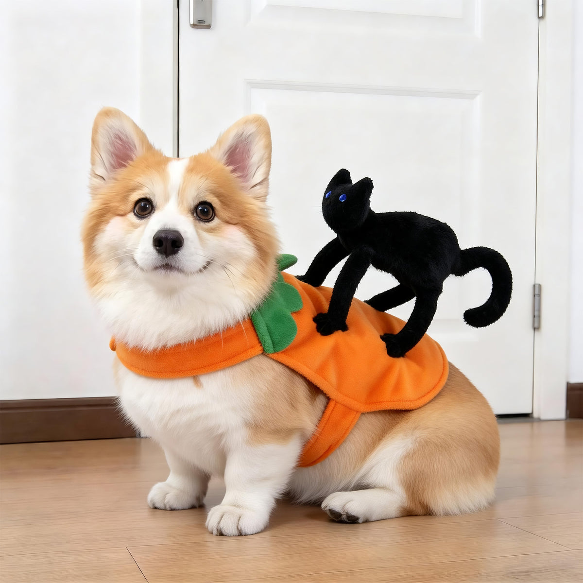 Funny Halloween Pet Costume – Cozy Character Dress-Up Outfit for Dogs & Cats