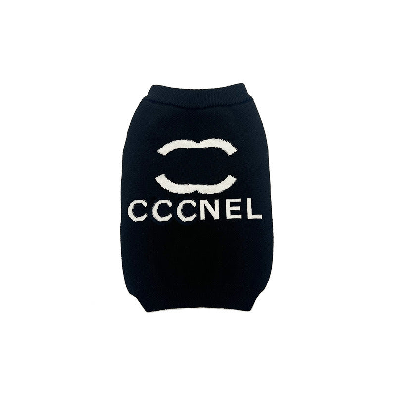 Cross-border supply factory direct sales pet sweaters dog clothes dog CC sweaters pet clothing pet clothes cat sweaters