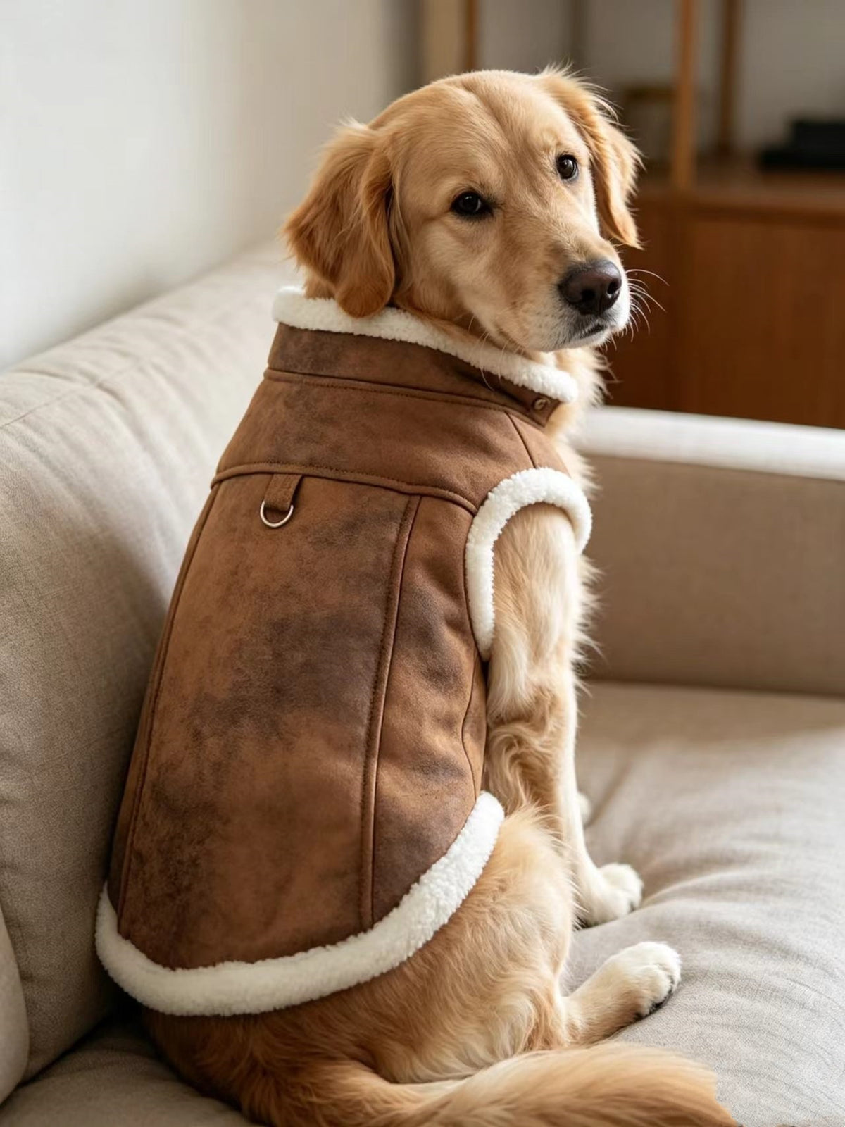 New Cross-Border Pet Clothing: Fall/Winter Collection—Poodle Outfits, Cotton Jackets, Cat Leather Jackets, and Thickened Sleeveless Vests