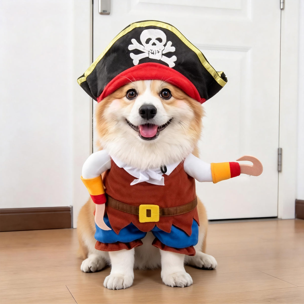 Funny Halloween Pet Costume – Cozy Character Dress-Up Outfit for Dogs & Cats