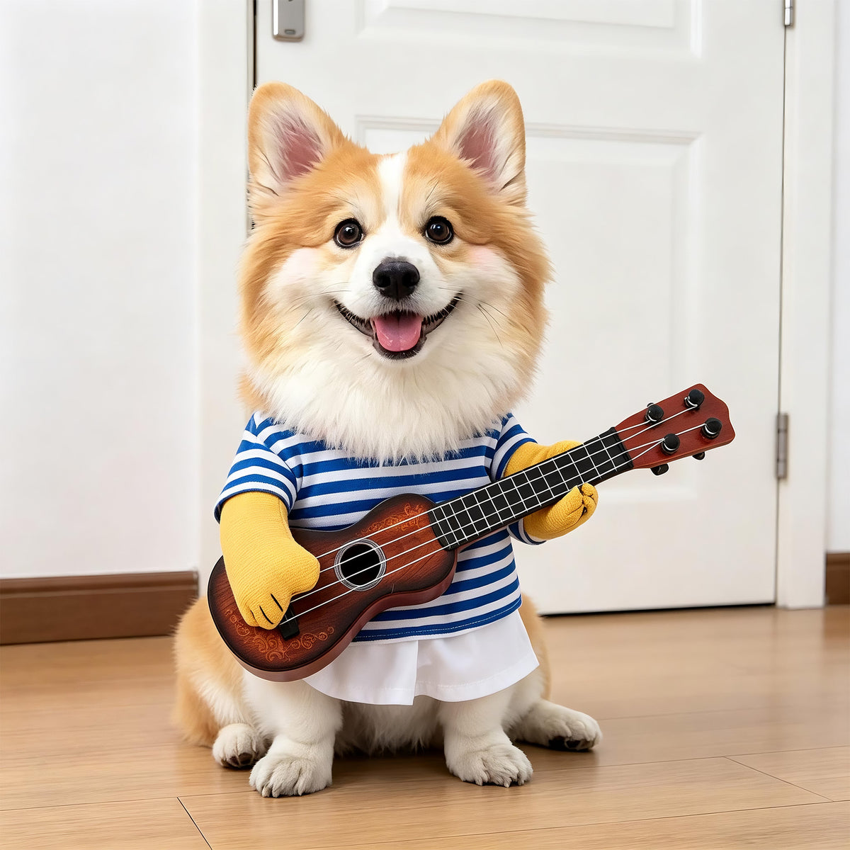 Funny Halloween Pet Costume – Cozy Character Dress-Up Outfit for Dogs & Cats
