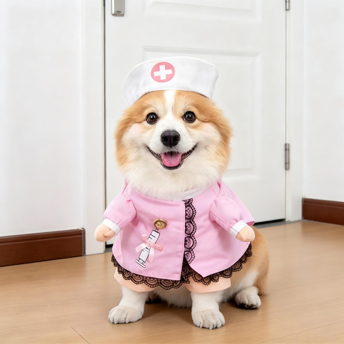 Funny Halloween Pet Costume – Cozy Character Dress-Up Outfit for Dogs & Cats