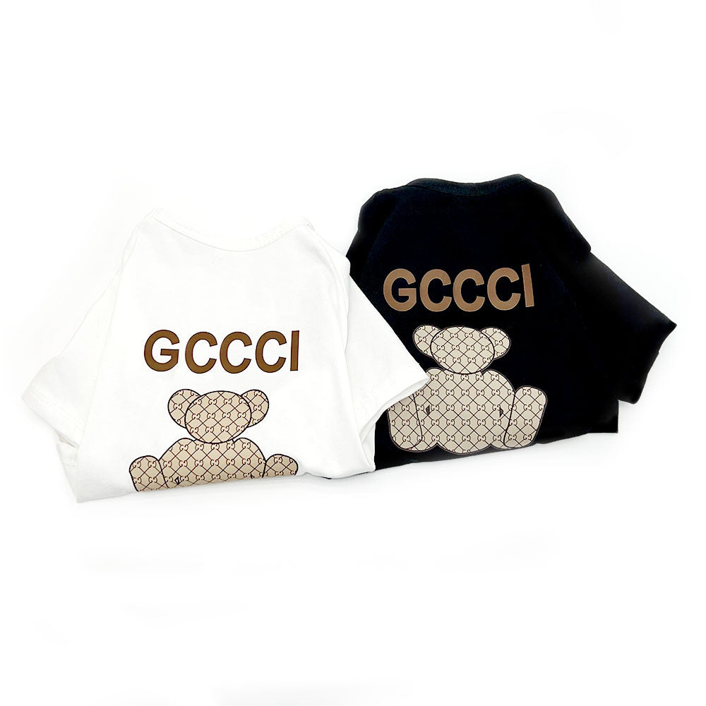 Pet clothes, cross-border thin dog clothes, summer dog clothes, corgi T-shirts, Bichon frize, small and medium-sized dogs, trendy brand dog clothes