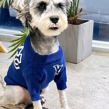 Autumn and winter pet dog sweater knitted small and medium-sized dogs warm French Bulldog Corgi Schnauzer same style versatile coat
