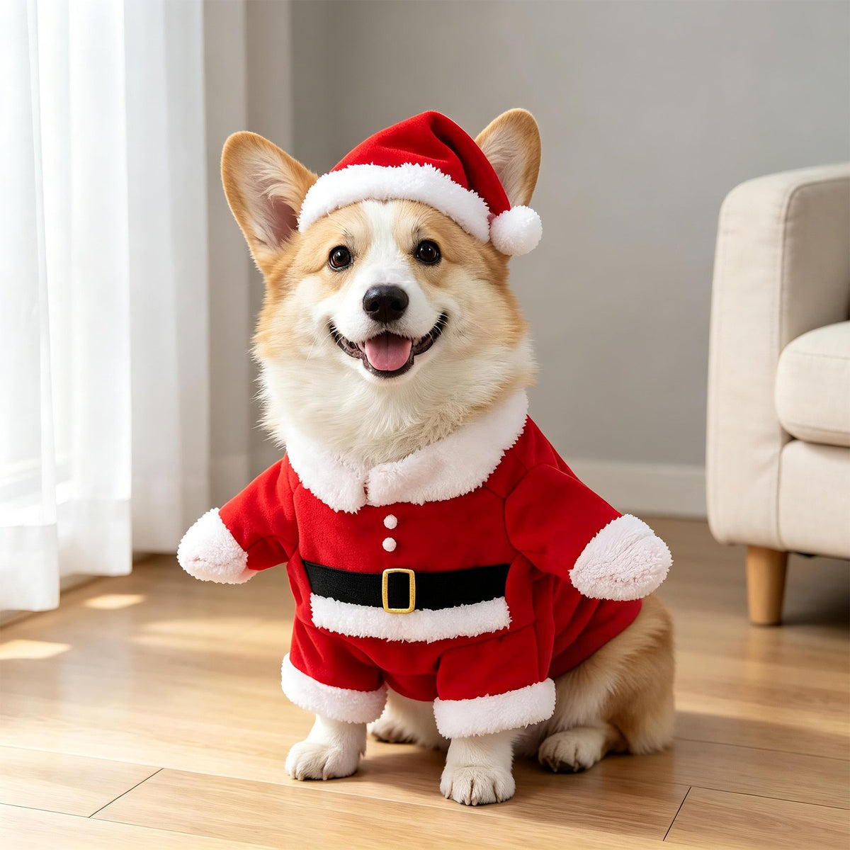 Funny Halloween Pet Costume – Cozy Character Dress-Up Outfit for Dogs & Cats