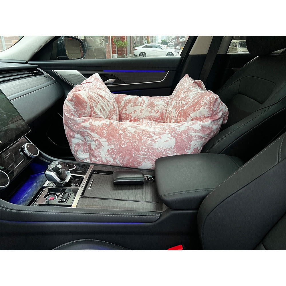 Trendy brand autumn and winter car kennel removable and washable dog kennel Teddy Schnauzer Chihuahua portable pet kennel mat