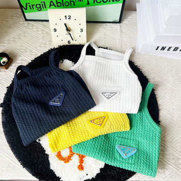 Summer pet dog clothes camisole thin breathable small and medium-sized dogs two-legged pet cat clothes supplies wholesale