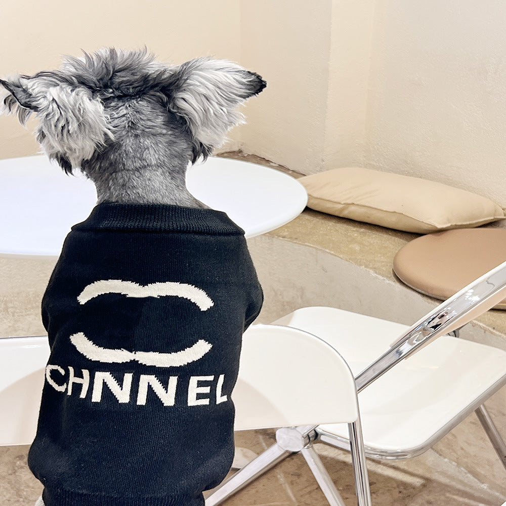 Cross-border supply factory direct sales pet sweaters dog clothes dog CC sweaters pet clothing pet clothes cat sweaters