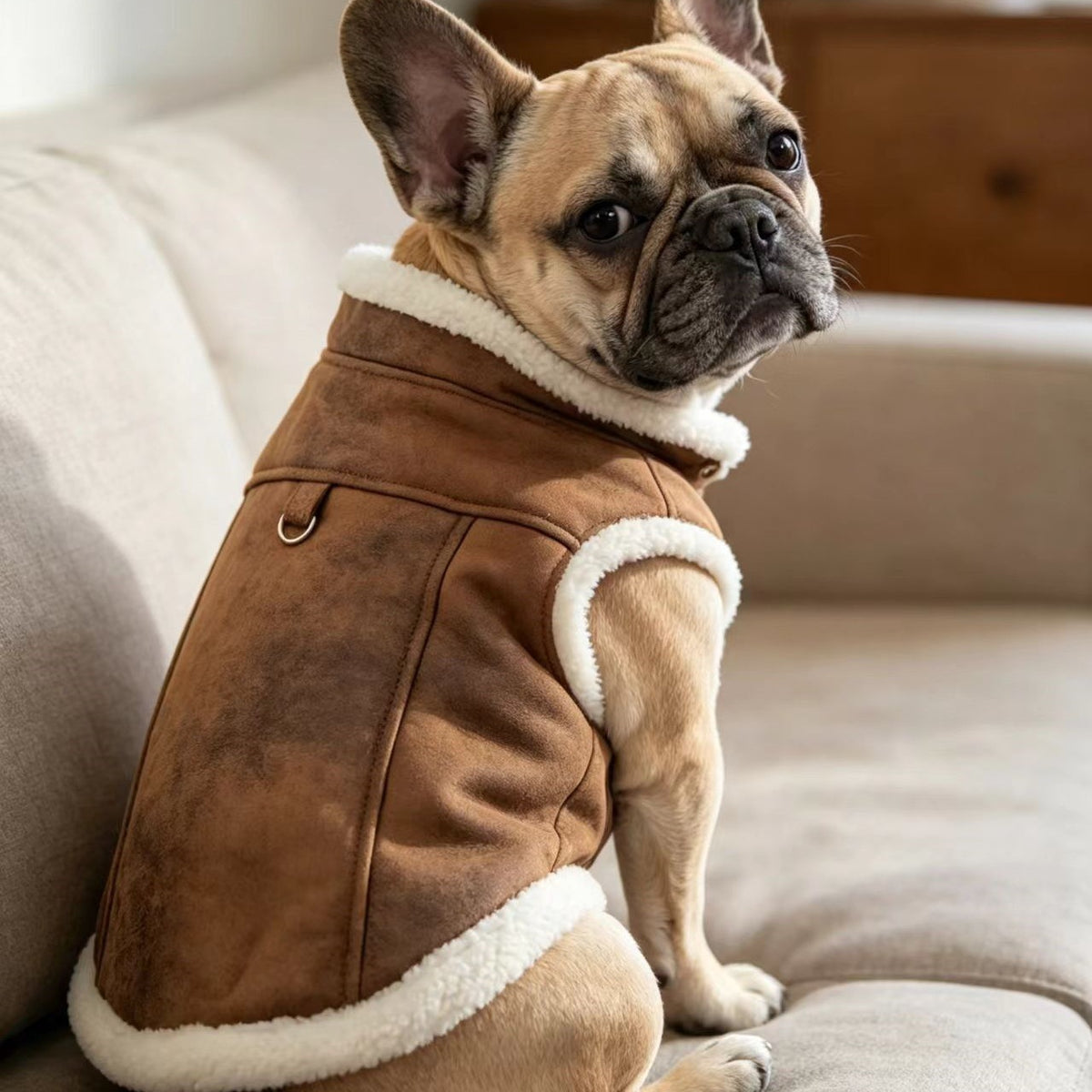 New Cross-Border Pet Clothing: Fall/Winter Collection—Poodle Outfits, Cotton Jackets, Cat Leather Jackets, and Thickened Sleeveless Vests
